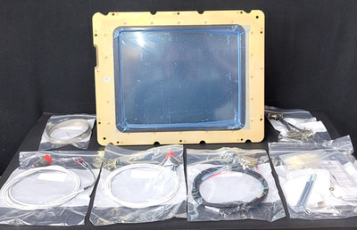 Navy 17'' Flat Panel Display with Writing Surface Upgrade