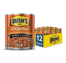 Bush's Best, Original Baked Beans 🫘 8.3 oz (Pack of 12)