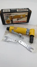 Air Angle Die Grinder 1/4"  Right Angle Die Pneumatic Polisher Cleaning Cutting 