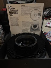 Kodak Carousel 140 Slide Tray In Original Box