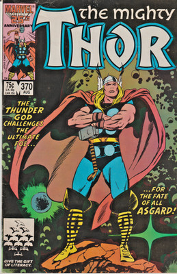 THOR #370  SUNDANCE * LOKI * TROLLS   MARVEL  1986  NICE!!!