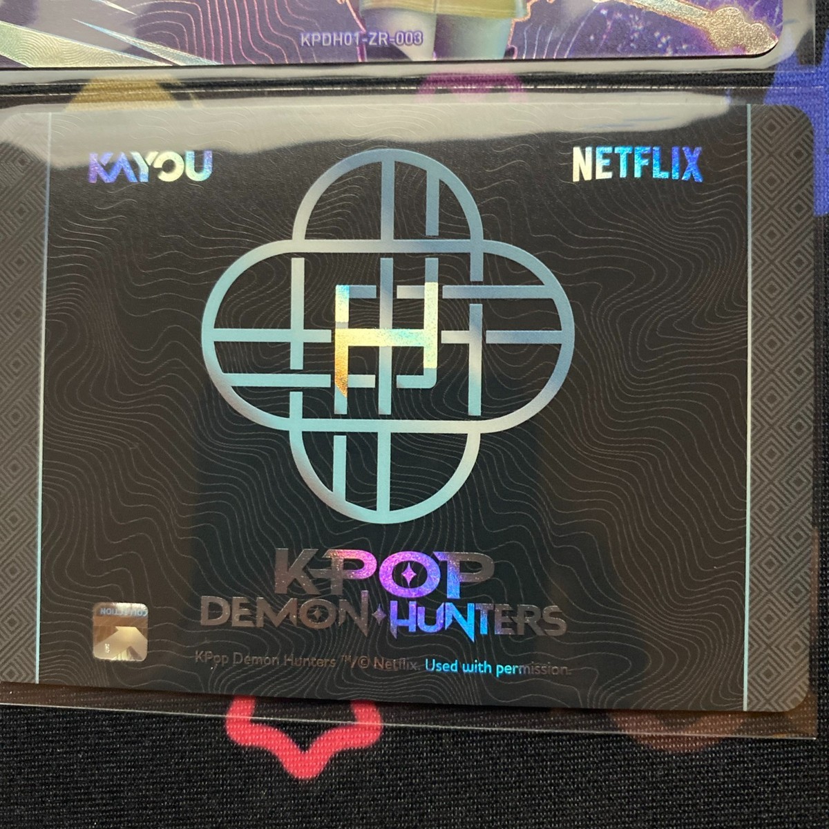 Kayou KPop Demon Hunters Collectible Trading Card Classic ZR