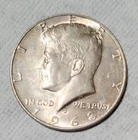 1968 D Kennedy Half Dollar 40% Silver circulated condition, FREE SHIPPING!!!