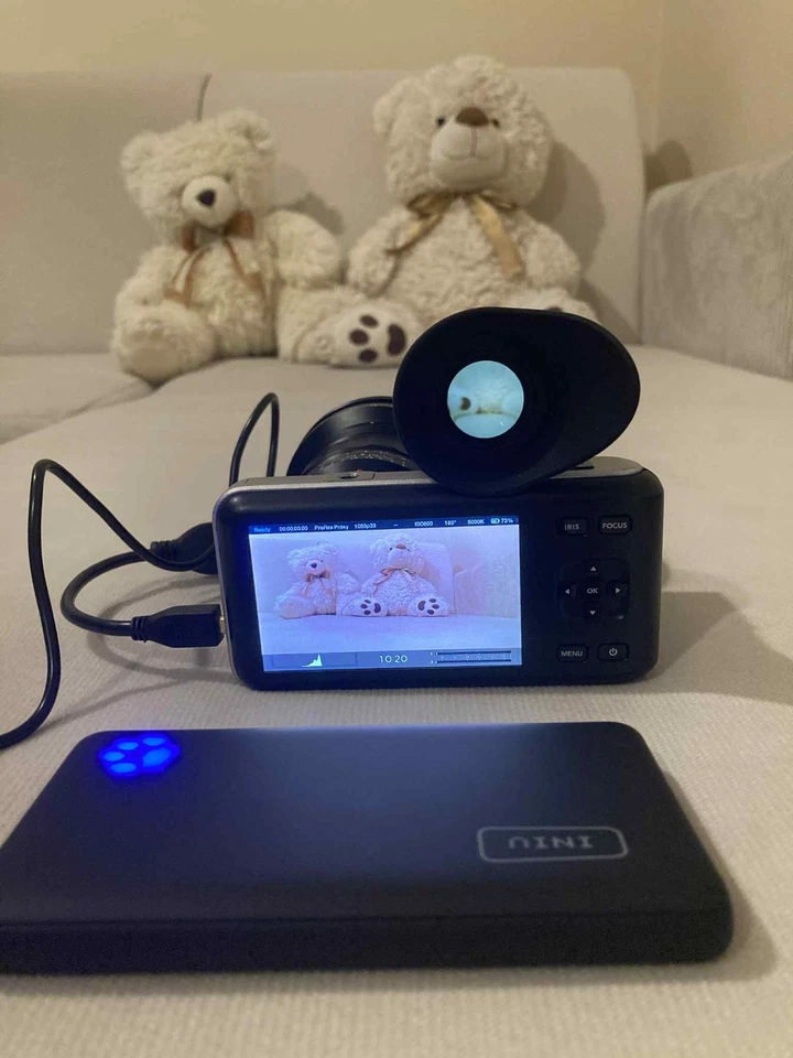 V780H HDMI Viewfinder EVF for all Cameras with Hdmi out Lumix s9 Bmpcc Sony fx3 - Image 3 of 4