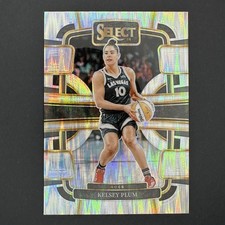 2024 Panini Select WNBA - Concourse Kelsey Plum #75 Silver Flash