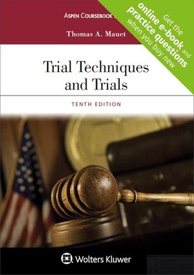 Trial Techniques and Trials + Website companion (Aspen Coursebook) by Mauet