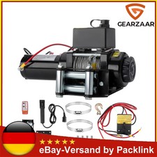 Elektrische Seilwinde ATV Motorwinde 12V Offroadwinde Synthetisches Funk