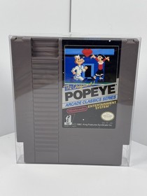 Authentic NES 3-Game Bundle: Popeye, Rampage, Tetris | Tested & Working | Clean 