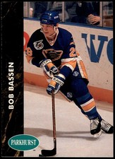 Bob Bassen St. Louis Blues 1991-92 Parkhurst Pro Set NHL #379