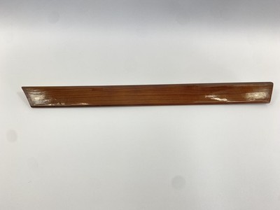 Walnut wood door trim strip right front Mercedes W124 SED KOM USZK