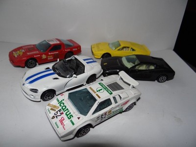 BURAGO AUTOS PKWs SAMMLUNG KONVOLUT MODELLAUTOS 1:43 5 STÜCK