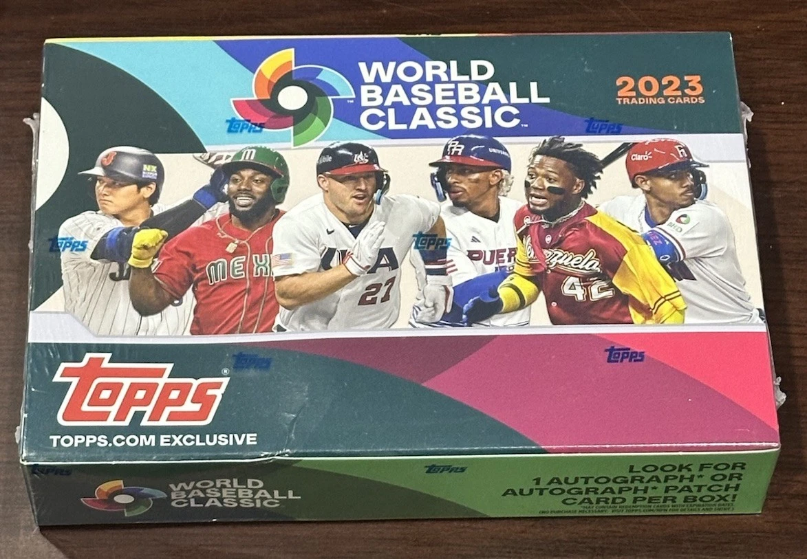 2023 Topps World Baseball Classic Baseball Trading Cards for sale