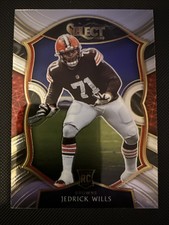 Jedrick Wills #90 Select Concourse NFL Football 2020 Cleveland Browns RC
