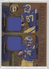 2021 Gold Standard Newly Minted Memorabilia Duals Jacob Harris Tutu Atwell 0hx5