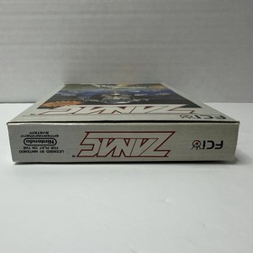Vintage 1987 Nintendo NES ZANAC Video Game CIB Complete In Box Tested!