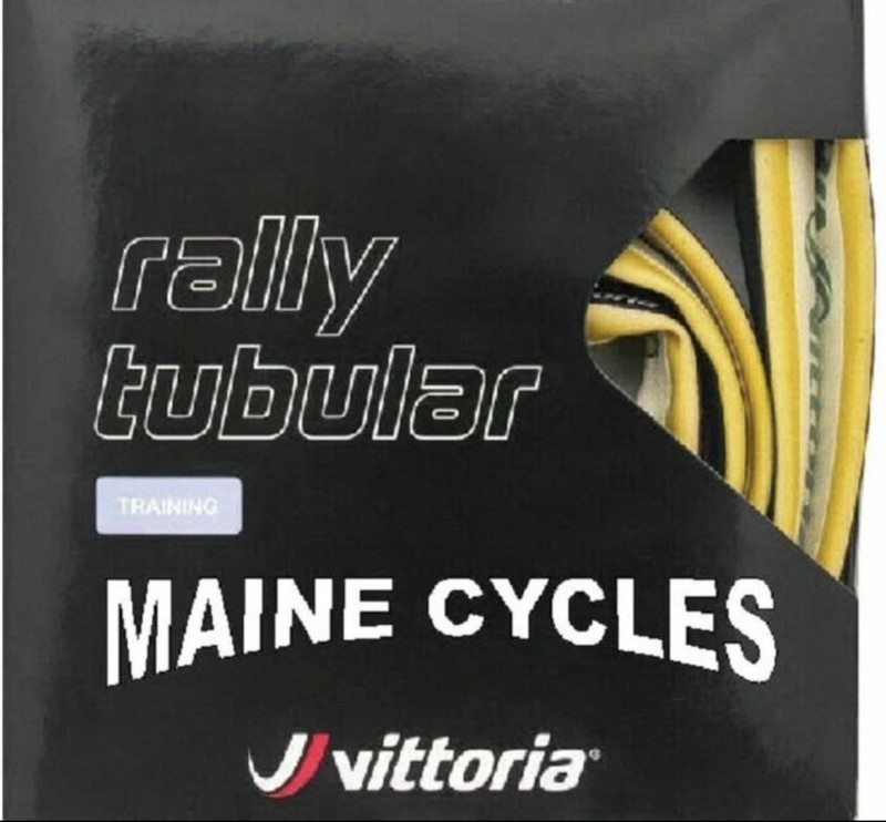Vittoria Rally tubular 700 x 21 black tan (gum)  + Tufo Tape
