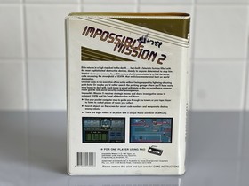 Impossible Mission 2 HES Nintendo NES PAL Piggy Back Cart Variant AUS Release