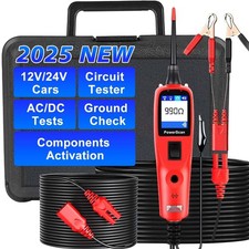 12V 24V Automotive Circuit Tester with Breaker Finder 20ft Cable