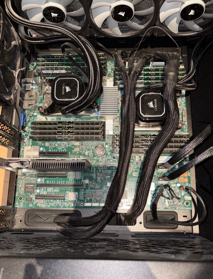 Powerful Dual AMD EPYC Server / Workstation Base Unit - CPU & RAM Fully Verified - Image 2 of 4