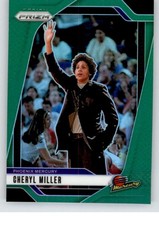 2024 Panini Prizm WNBA Prizms Green #125 Cheryl Miller Phoenix Mercury