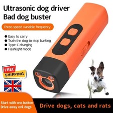 Anti-Barking Dog Bark Deterrent Device 40KHz Bark Control  Indoor Outdoor