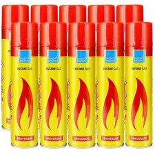 Universal High Quality Butane Gas Lighter Refill Bottles Fluid 300ml Fuel