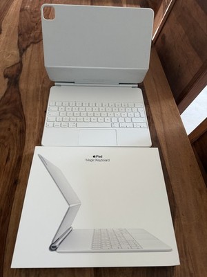 Apple Magic Keyboard für das 12,9'' iPad Pro 5. Gen., Weiß - Deutsch