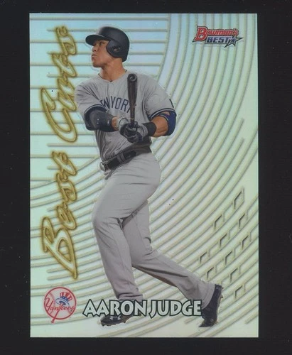 2017 Bowman's Best Best Cuts Refractor Aaron Judge Yankees RC Rookie