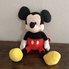 DISNEY Mickey Mouse Plush Backpack
