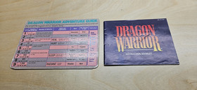 Dragon Warrior (Nintendo NES, 1989) Box With Manual & Map