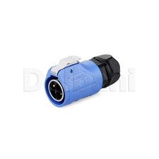 4 Pin Male Quick Connect Waterproof In-Line Power Connector