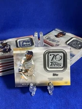 2021 Topps 70th Commemorative Anniversary Patch Lot Of 20 Cards Griffey Aaron
