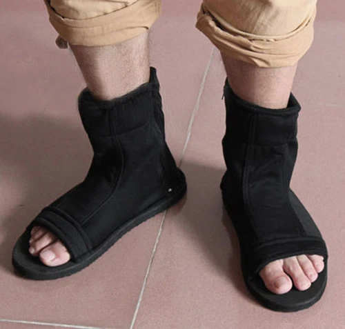 Naruto Uchiha Sasuke Cosplay Shoes Schuh Ninja chaussure scarpa Stiefel Boot neu