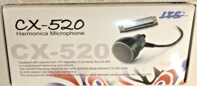 JTS CX520 Dynamic Harmonica Microphone | eBay