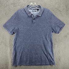 Tasso Elba Short Sleeve Polo Men's Size M Blue