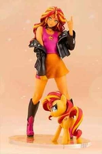 My Little Pony Sunset Shimmer Bishoujo Multicolor PVC Action Figure New No Box