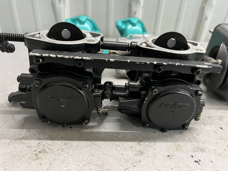 kawasaki 750 jet ski carburetor Keihin Dual Twin Complete Sx Zxi Ssxi