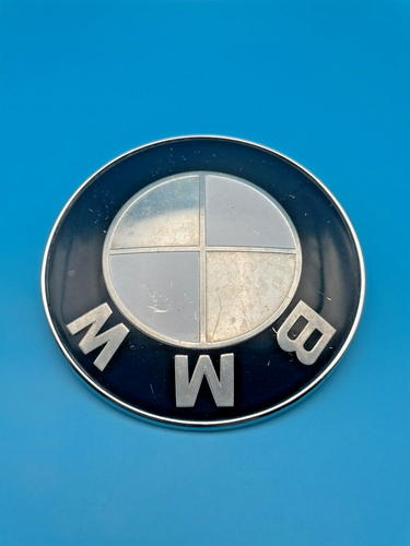 FOR BMW E70 E83 E46 E36 E39 E90 E34 E30 X3 X5 Front 82mm Front Hood Emblem - Picture 5 of 7