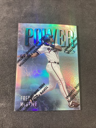 1997 Finest Baseball Fred McGriff Uncommon Refractor