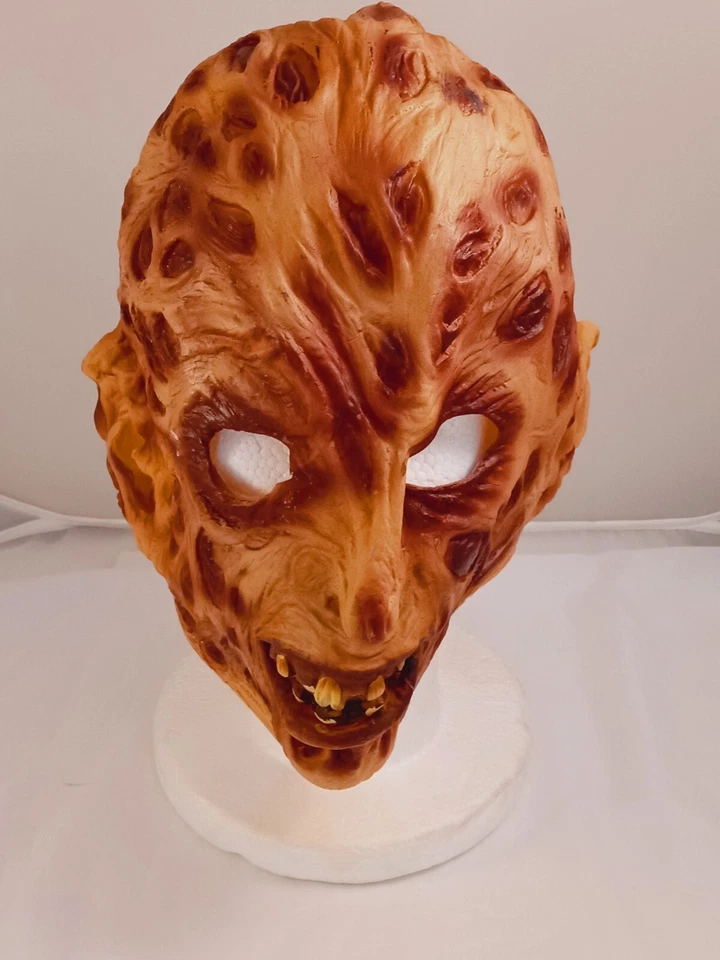 Freddy Krueger Mask A Nightmare on Elm Street Adult Halloween Costume Accessory - Image 2 of 4