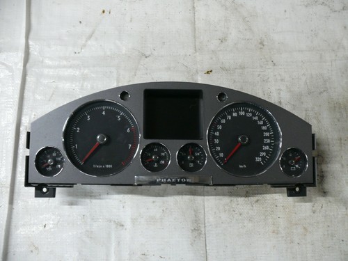 VW Phaeton 3D W12 308 KW 420 PS Tacho Kombiinstrument 3D0920882B R19