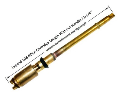 Legend 108-908A Replacement Cartridge For Improved Flow 8  T-550A Sillcock