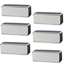 6PCS Tofu Block Sponge Four Side Nail Polishing Strip Emery Board Nail Buffers