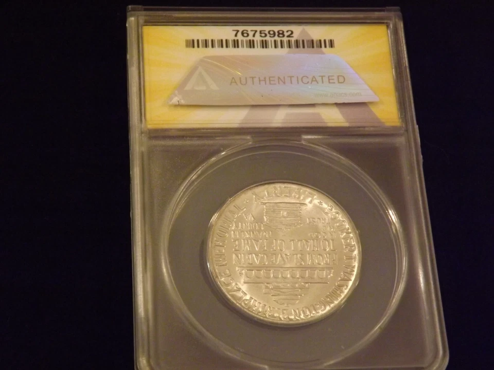 1946 50 C BOOKER T WASHINGTON ANACS MS 64 - Image 2 of 2