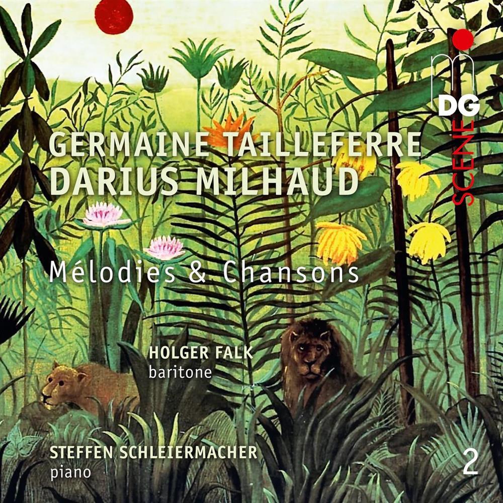 Melodies Et Chansons Vol. 2 - Germaine Tailleferre / Darius Milhaud (Audio Cd)