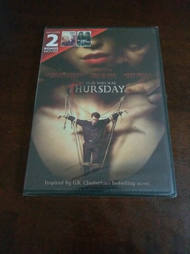 The Man Who Was Thursday - (2018, DVD) - 2 Bonus Movies