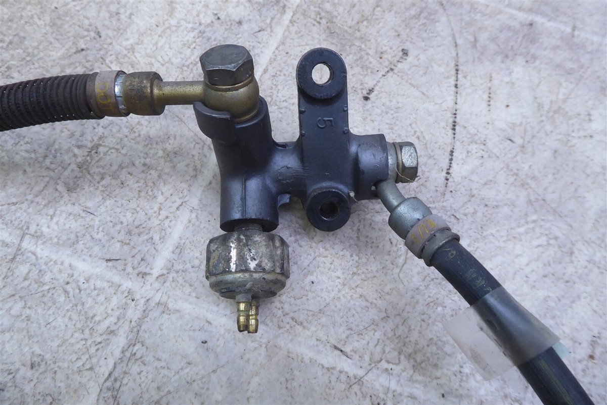 1978 Kawasaki KZ750 B K818) brake lines throttle tach cable