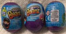 Mighty Beanz Series 1 Lot of 3 Mystery Pod/Pack 2 Beanz in each Pod NEW Collect