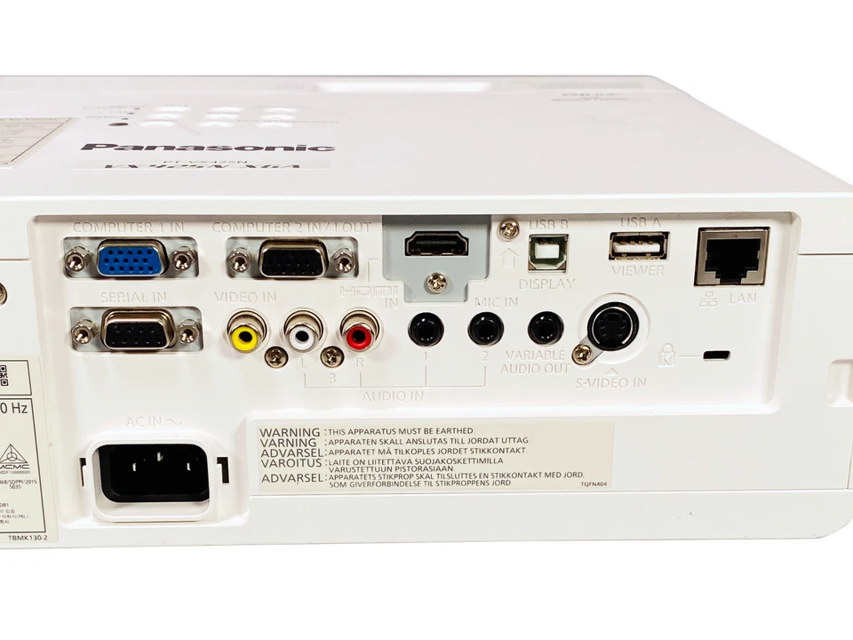 Panasonic PT-VX425NU 3LCD Projector Wireless 4500 Lumens 4K 10W Speakers w/Kit🎯 - Image 4 of 4