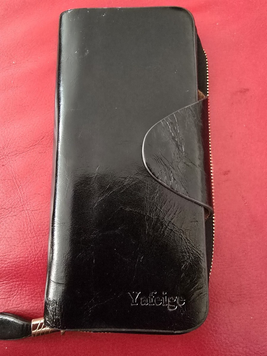 YAFEIGE black Leather Purse And Coin Purse With Multiple - Main Image